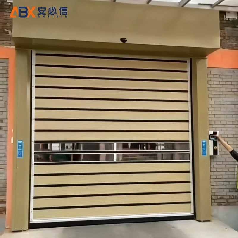 银川市铝质快速门